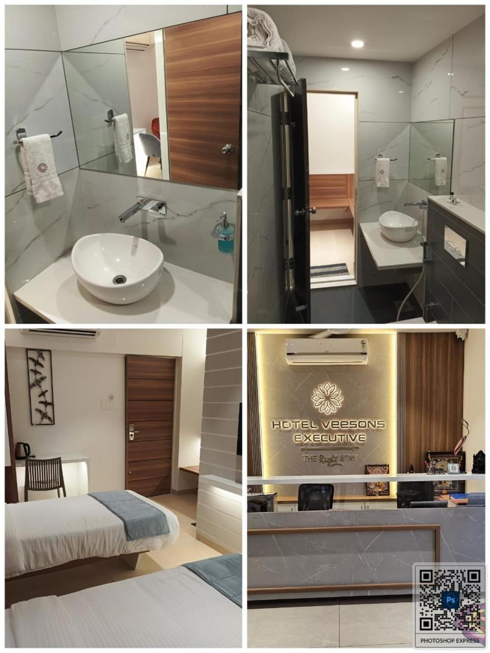 Hotel Veesons Executive Solapur Exteriör bild